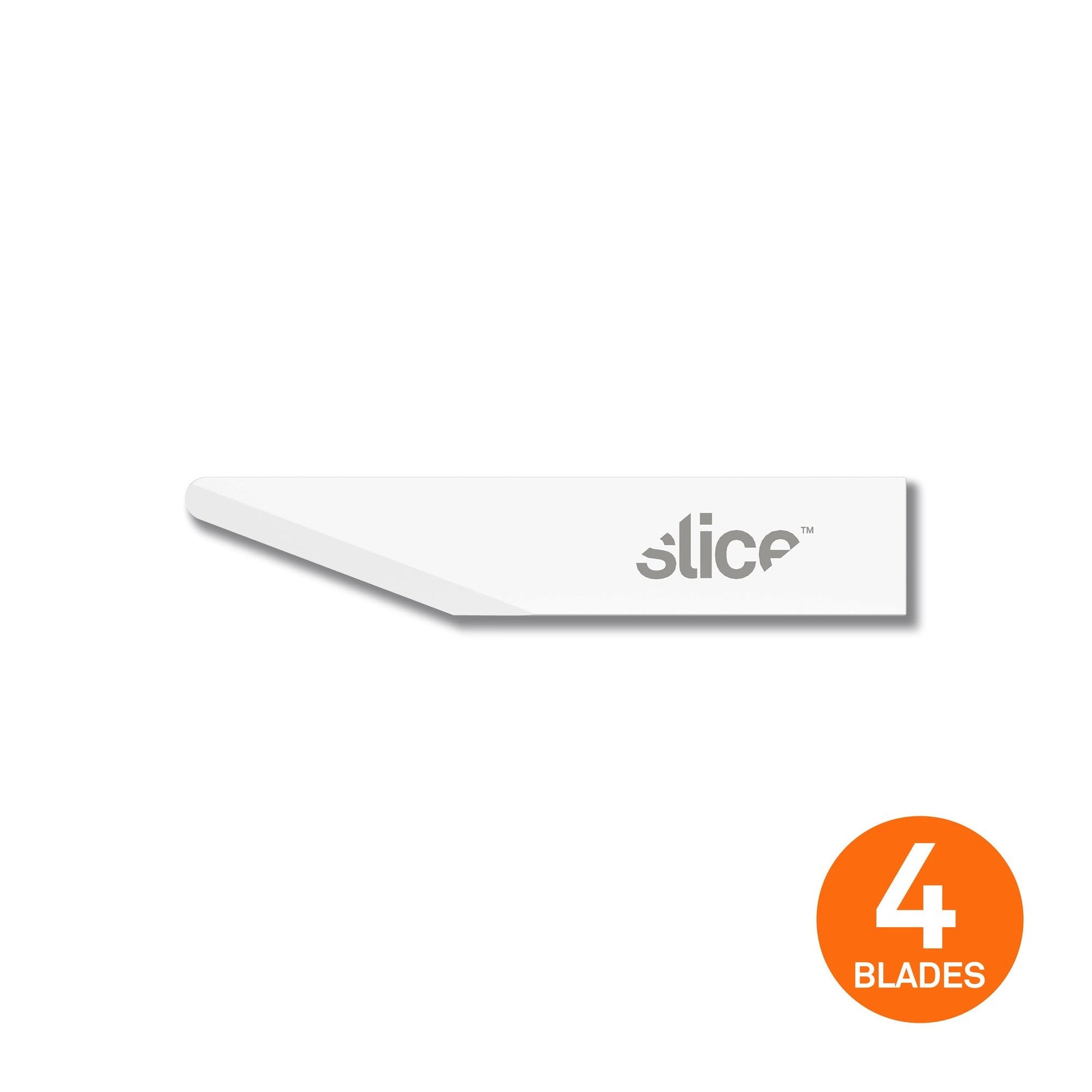 The Slice® 10518 Craft Blade with a straight edge and rounded tip
